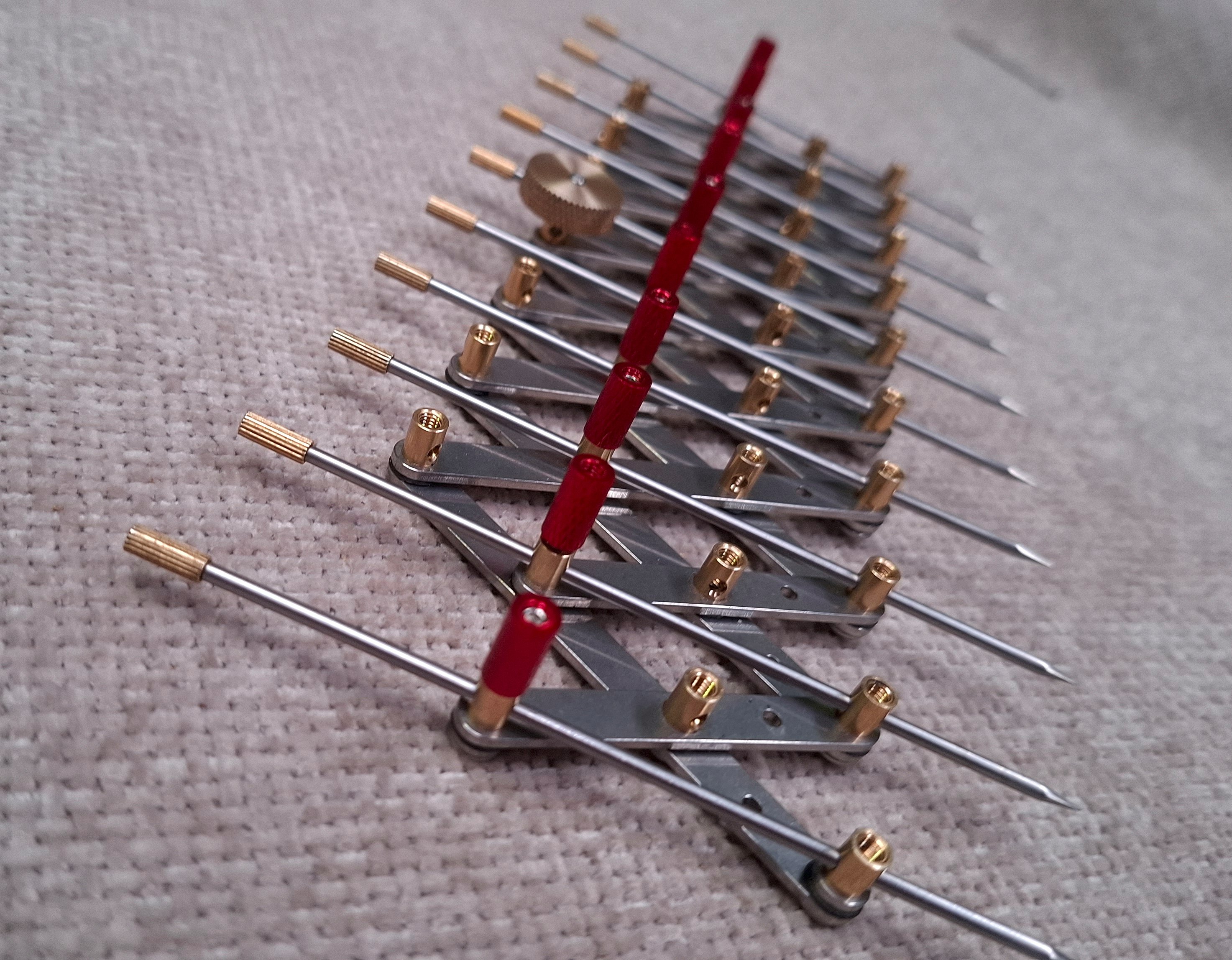 Assembled 6-point Spacer, full lattice